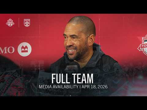 POSTGAME SOUND | Toronto FC Full Media Availability - April 18, 2026