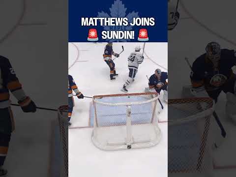 Matthews 🤝 Sundin LEAFS LEGENDS