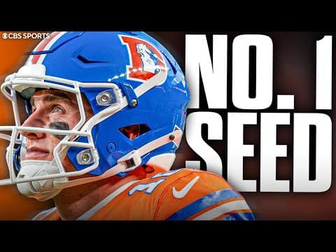 Broncos Win 14th Straight, Clinch AFC No. 1 Seed vs Chargers | NFL Week 18 Recap