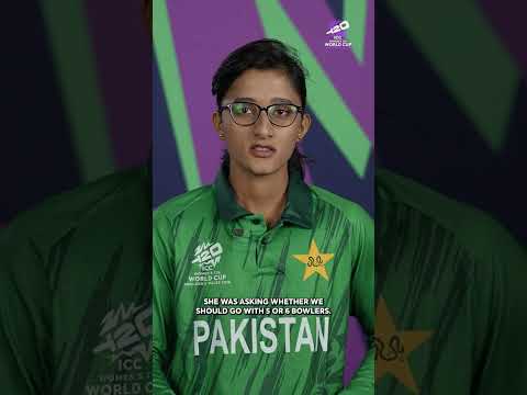 Muneeba Ali has fond memories of her century for Pakistan against Ireland at #T20WorldCup 2023 😍