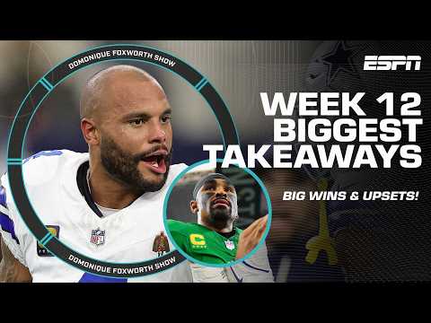 Reaction to the Eagles’ collapse vs. the Cowboys + Week 12 takeaways | The Domonique Foxworth Show