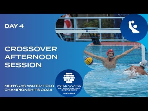 Afternoon Session | Pool A | Day 4 | World Aquatics Men’s U16 Water Polo Championships 2024