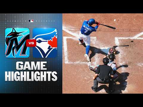 Marlins vs. Blue Jays Game Highlights (5/27/26) | MLB Highlights