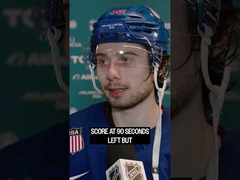 HUGHES: "No Regret" in overtime 🇺🇸