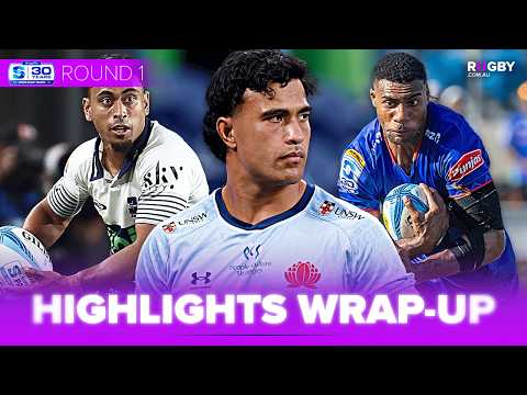 Insane Opening Round 💥 | Super Rugby Pacific Round 1 Highlights