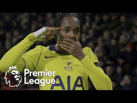 Mathys Tel strikes Spurs 1-0 ahead of Bournemouth | Premier League | NBC Sports