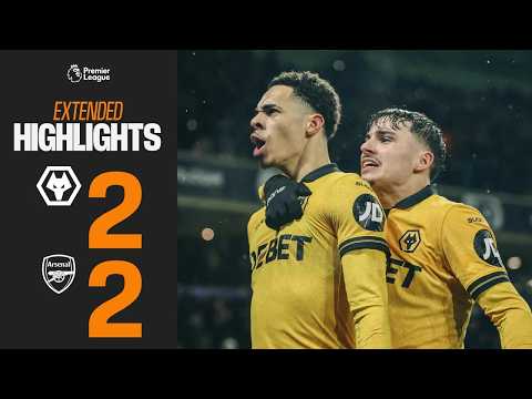 LATE drama at Molineux | Wolves 2-2 Arsenal | Extended Highlights