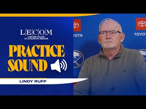 "We Have To Be Able To Finish Games Better" | Lindy Ruff After First Ten Games | Buffalo Sabres