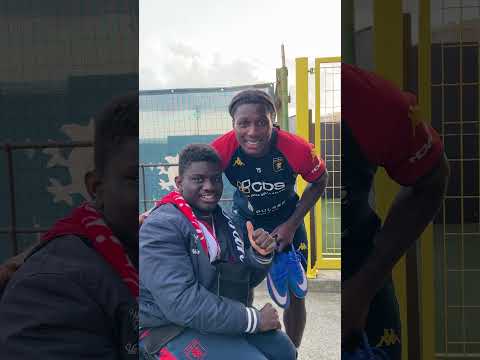 Una giornata con NELSON ❤️ #genoa