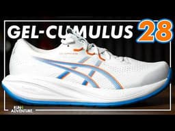 The PERFECT cushioned daily trainer? | ASICS Gel-Cumulus 28 First Run Review | Run4Adventure