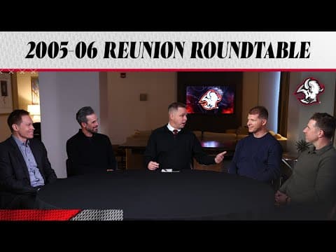 Reminiscing With Biron, Afinogenov, Miller, Pominville, Roy | 2005-06 Sabres Reunion Roundtable