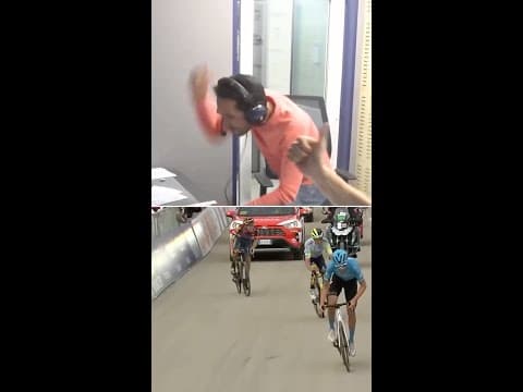 Let’s hope Alberto Contador enjoys his birthday as much as he enjoyed this 😅🎉