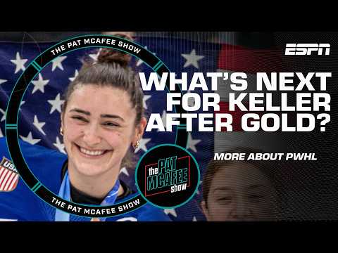 Megan Keller’s LOCKED IN on PWHL after scoring the Golden Goal for Team USA | The Pat McAfee Show