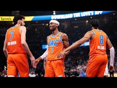 Thunder Clinches West Group A and Advances to NBA Cup Quarterfinals | Highlights | Nov. 28, 2025