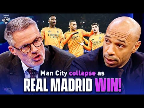 Thierry Henry, Jamie Carragher & Micah Richards REACT as Real Madrid comeback to beat Man City