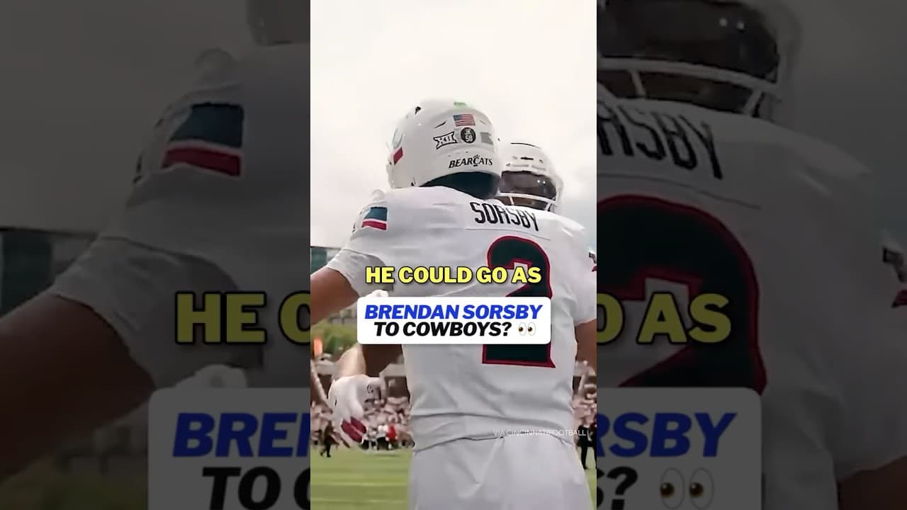 Breaking down which round Brendan Sorsby could be selected in 👀