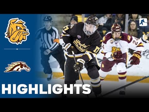 Minnesota Duluth vs Western Michigan | NCAA College Hockey | Highlights - January 23, 2026