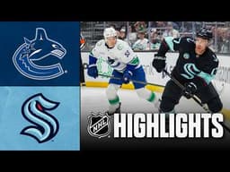 Canucks vs. Kraken | NHL Highlights | February 28, 2026
