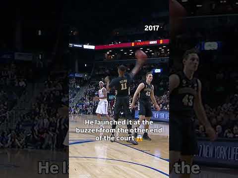 You don't see that every day 😳 #wakeforest #wakeforestdemondeacons  #accbasketball #basketball