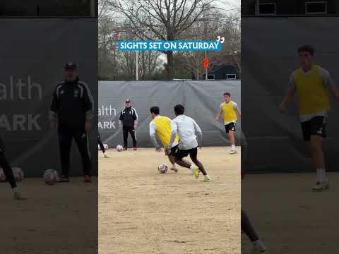 Locked in on the work 🔒 #mls #soccershorts #charlottefc #footballclub