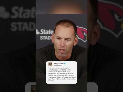 Jonathan Gannon apologized for the sideline altercation with Emari Demercado