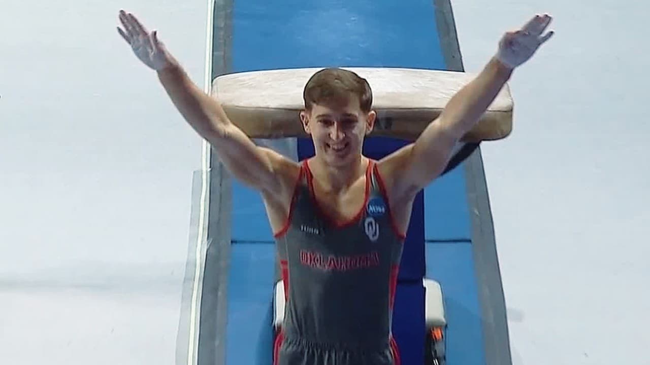 Sasha Bogonosiuk - Vault at 2026 men's gymnastics semifinals