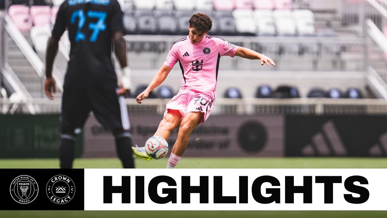 HIGHLIGHTS | Inter Miami CF II vs Crown Legacy FC