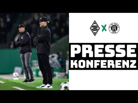 "Sind sehr enttäuscht!" | 🎙️ PK nach Borussia - FC St. Pauli
