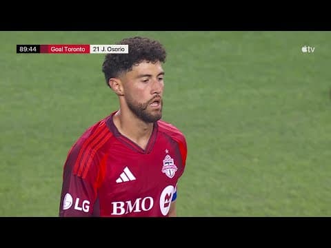 Jonathan Osorio ROCKET GOAL Ties The Game For Toronto FC!