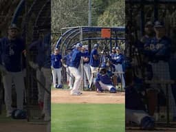 Freddie and Hyeseong went yard during live BP. 👀 #dodgers #sports #losangeles