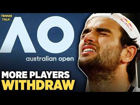 More Players Withdraw from Australian Open 2026 | Tennis News