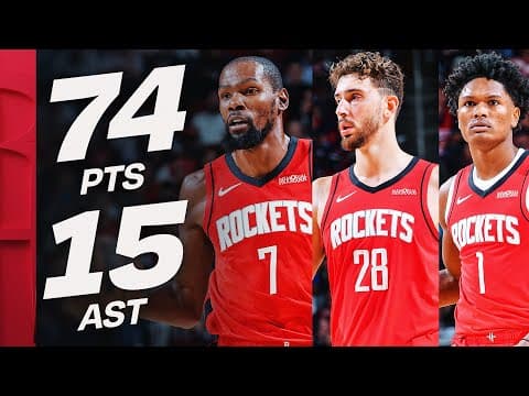 Durant (21 PTS), Sengun (26 PTS) & Amen (27 PTS) Were LOCKED IN! | November 3, 2025