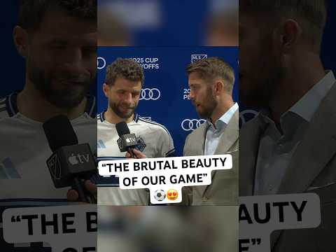 Thomas Müller is LOVING his first Audi MLS Cup Playoffs!👏