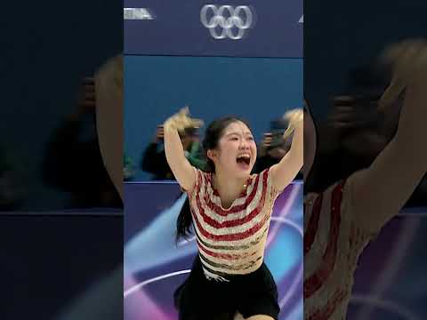 A stunning performance by Nakai Ami gets Japan the highest score of the day in #FigureSkating!