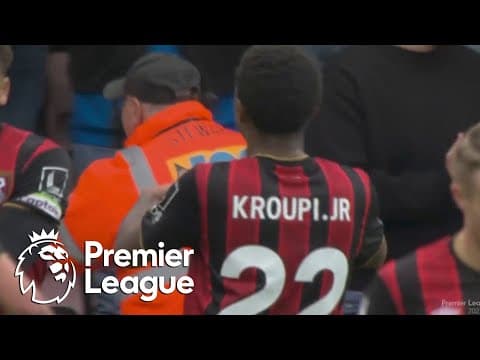 Eli Junior Kroupi rockets Bournemouth 2-0 ahead of Nottingham Forest | Premier League | NBC Sports