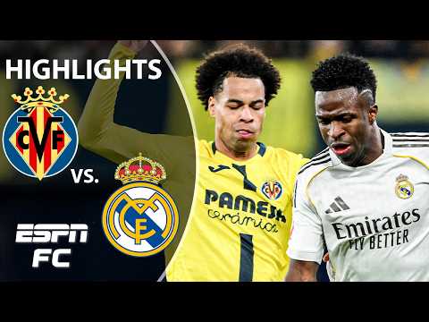 Villarreal vs. Real Madrid | LALIGA Highlights | ESPN FC