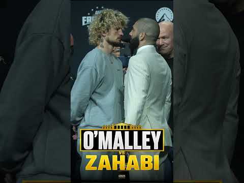 Sean O'Malley and Aiemann Zahabi finally get face-to-face ahead of #UFCWhiteHouse | MMA Fighting