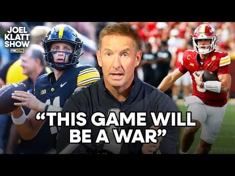 Will Rocco Becht lead Iowa State to a win over Iowa in the Cy-Hawk rivalry? | Joel Klatt Show
