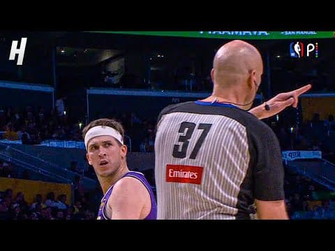 Austin Reaves LOSES IT at the Ref, Gets Hit With a TECH 😳