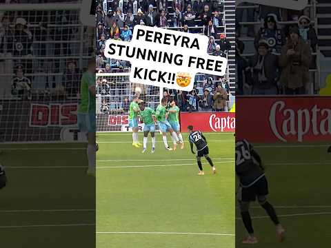 Pereyra PERFECT FREE KICK HIT!!💥
