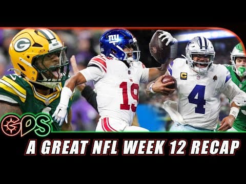 Nothing But Nail-Biters & Firings! NFL Week 12 Recap