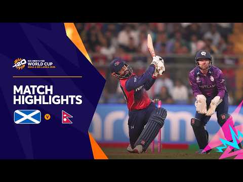 Scotland v Nepal | Match Highlights | Men's T20 World Cup 2026