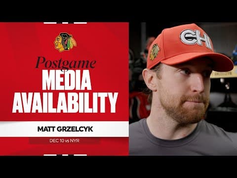 "Starts with a mindset switch." | Matt Grzelcyk Postgame 12.10.25
