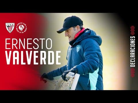 🎙️Ernesto Valverde | pre CyD Leonesa-Athletic Club I Copa 2025-26 1/8