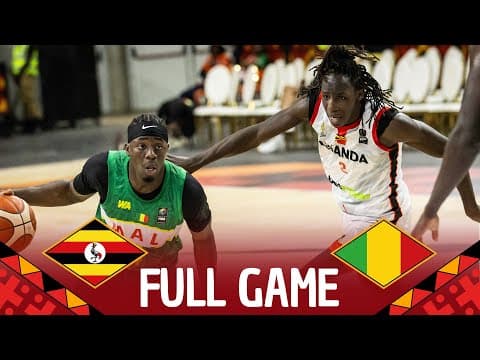 Group Phase | Uganda v Mali | Full Basketball Game | FIBA AfroBasket 2025