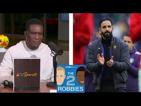 Is Ruben Amorim tinkering with Man United's lineups too much? | The 2 Robbies Podcast | NBC Sports