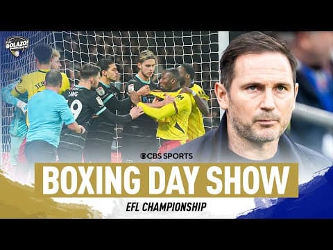 EFL Boxing Day Bonanza: FULL Golazo Show | EFL Championship | CBS Sports Golazo