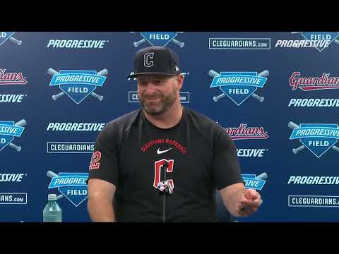 051626 - CIN vs CLE - Pregame Media Availability