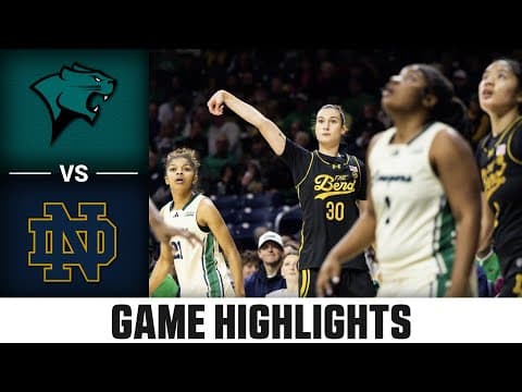 Chicago State vs. Notre Dame Game Highlights |  2025-26 ACC Women’s Basketball