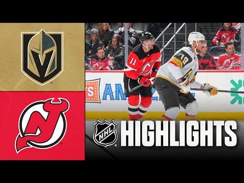 Golden Knights vs. Devils | NHL Highlights | December 05, 2025
